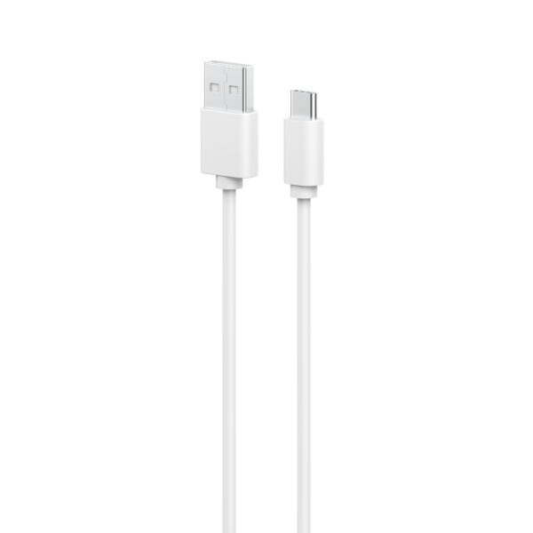 Câble USB-A/USB-C 1,2m 60W Blanc KIMMY CHARGER – Image 2